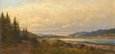 Vista de Verkh-Neyvinsky, ca 1877 de Pjotr ​​​​Petrowitsch Wereschtschagin
