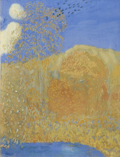 Tierras inundadas, 1908 de Pyotr Savvich Utkin