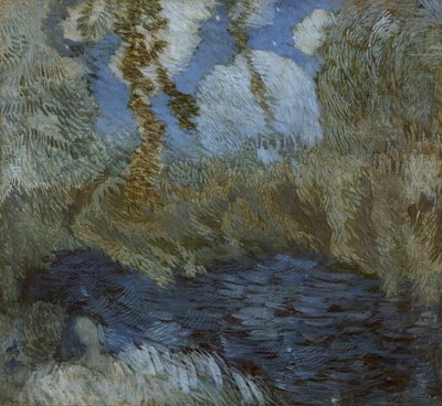 Noche. Viento, 1907 de Pyotr Savvich Utkin