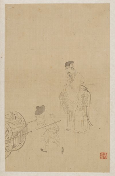 Figuras de Qing Dynasty Chinese School
