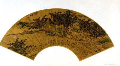 Reunión en el Pabellón de las Orquídeas de Qiu Ying