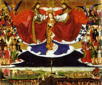 La coronación de la Virgen, 1454 de Quarton