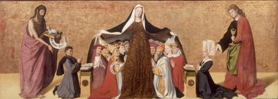 La Virgen de la Misericordia de la Familia Cadard, 1453 de Quarton