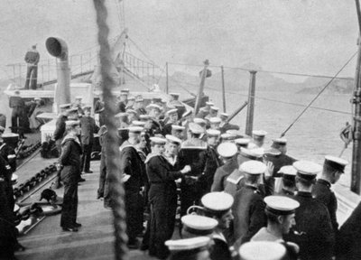 La tripulación del yate real Victoria y Albert III, Noruega, 1904-1908 de Queen Alexandra