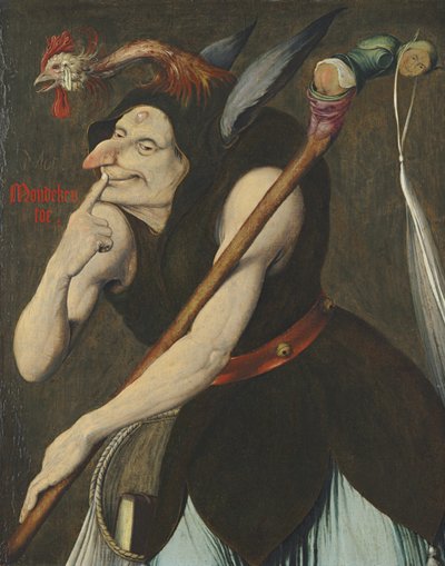 Una alegoría de la locura de Quentin Massys or Metsys