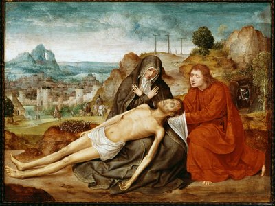 Piedad de Quentin Massys or Metsys