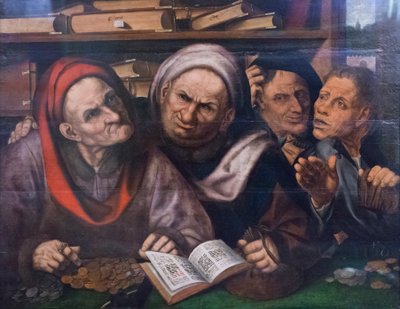 Los prestamistas de Quentin Massys or Metsys