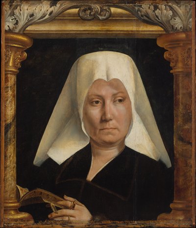 Retrato de mujer, c.1520 (óleo sobre tabla) de Quentin Metsys