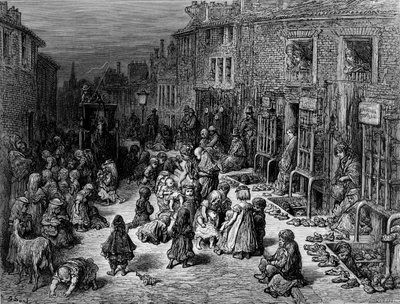 Calle Dudley, Seven Dials, 1872 de Quesnel