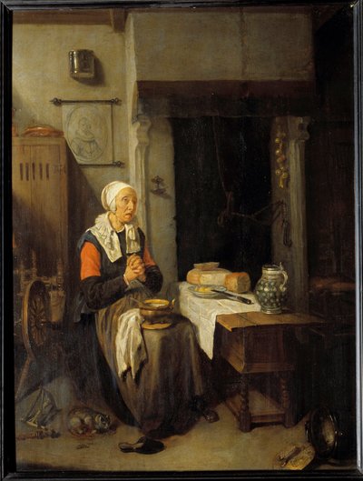 El benedicite de Quiringh Gerritsz. van Brekelenkam
