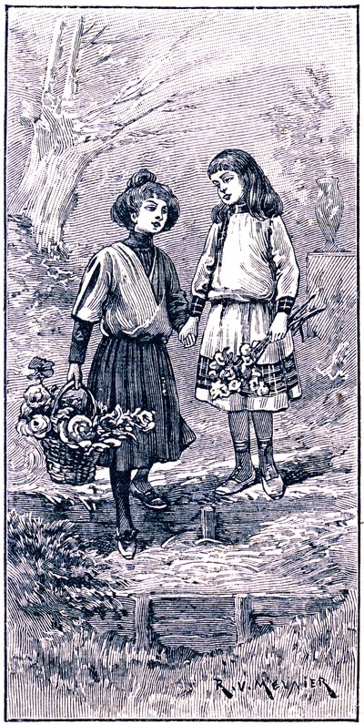 Dos amigos cogidos de la mano de R.V. Meunier