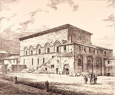 Restos del Palacio de los Papas, Orvieto, Italia, de 