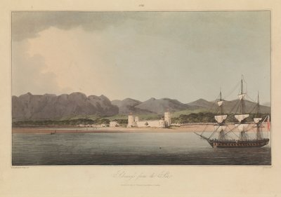 Dieciséis vistas de las planicies en las fuerzas del Golfo Pérsico contra los piratas árabes de R. (after) Temple