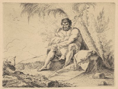 San Juan Bautista y el cordero de R. Bayeu