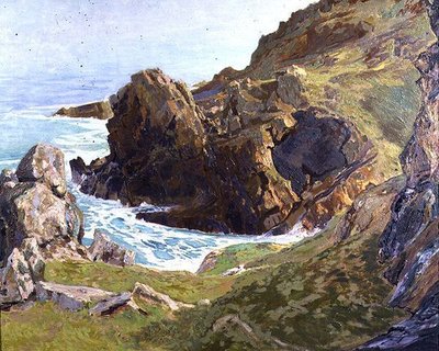 Cornish Cliffs, Zennor de R. Borlase Smart