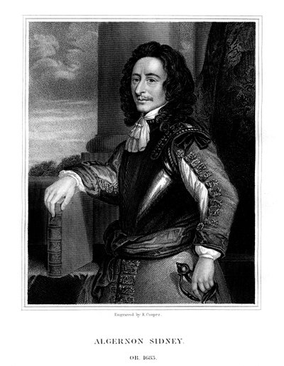 Algernon Sydney, político inglés, 1824 de R. Cooper