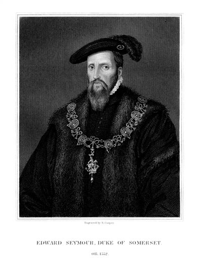 Edward Seymour, primer duque de Somerset, Lord Protector de Inglaterra, 1823 de R. Cooper