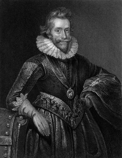 Henry Wriothesley, 3er Conde de Southampton 1573-1624, 1824 de R. Cooper