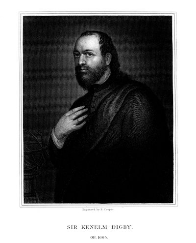 Sir Kenelm Digby, científico y diplomático inglés, 1825 de R. Cooper