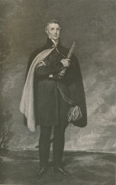 Mariscal de Campo Arthur Wellesley, Duque de Wellington, c1810, 1896 de R. G. Tietze