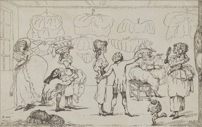 La tienda de vagabundos, 11 de julio de 1785 de R. Rushworth.