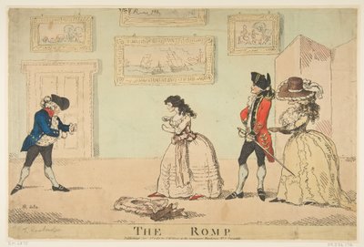 La travesura, 3 de enero de 1786 de R Rushworth