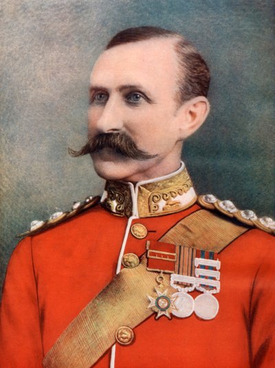 Mayor-General Sir William Penn Symons, soldado británico de R Stanley