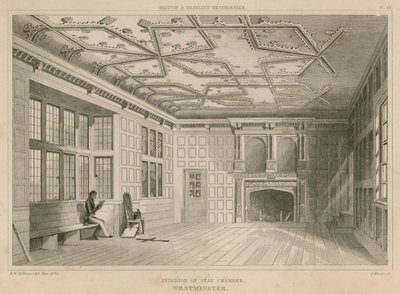Interior de la Cámara de las Estrellas, Westminster de R. W. Billings