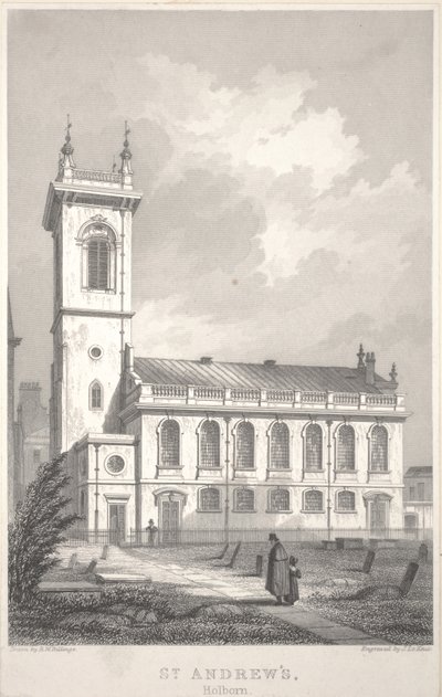 San Andrés Holborn de R. W. Billings