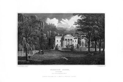 Casa Norbiton, Kingston upon Thames, Surrey, 1829 de R. Winkles