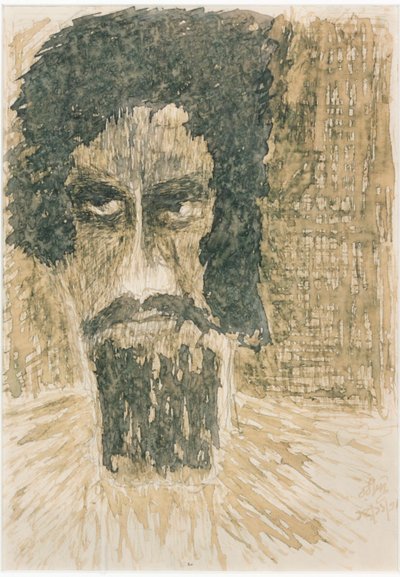 Una cabeza de Rabindranath Tagore