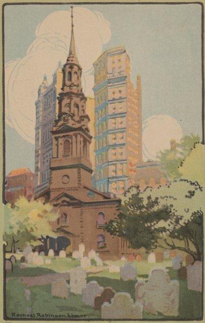 Capilla de San Pablo, 1914 de Rachael Robinson Elmer