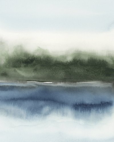 Paisaje abstracto y sereno de Rachel Elise