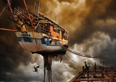 Una nave voladora espectacular de Radoslav Penchev