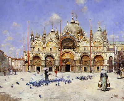 San Marco, Venecia, 1883 de Rafael Senet