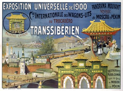 Exposición universal 1900. Compagnie Internationale des Wagons-Lits, 1900 de Rafael de Ochoa y Madrazo