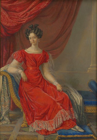 María Teresa de Austria 1801-1855, Reina de Cerdeña, primera mitad del siglo XIX de Raffaelle Giovannetti