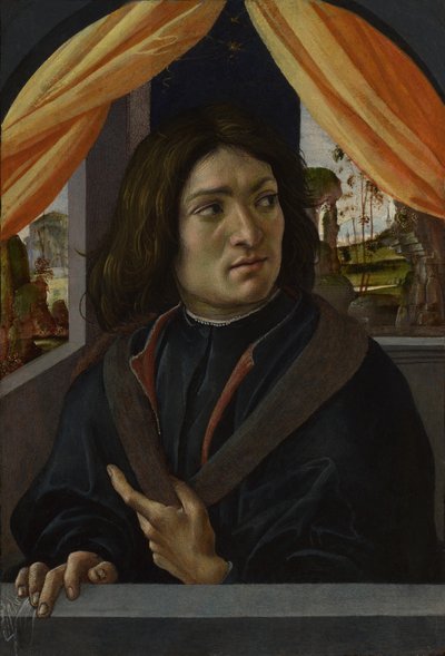Retrato de un Hombre, c. 1500 de Raffaellino del Garbo
