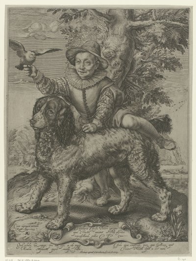 Retrato de Frederik de Vries de Raffaello Guidi