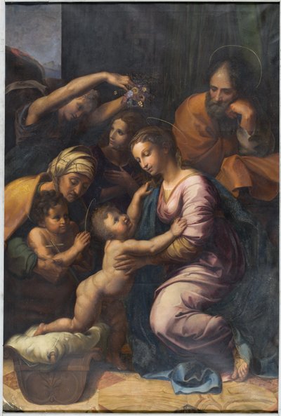 Sagrada Familia de Francisco I de Raffaello Sanzio Raphael