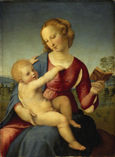 Madonna Colonna, 1508 de Raffaello Sanzio Raphael