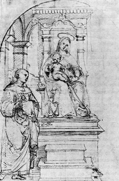 Nicolás de Tolentino, 1913 de Raffaello Sanzio Raphael