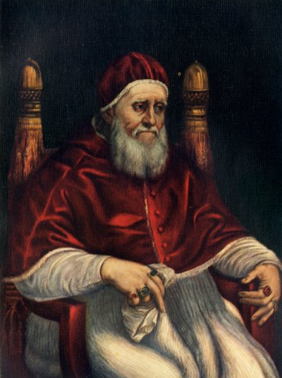 Papa Julio II, c1512, c1912 de Raffaello Sanzio Raphael