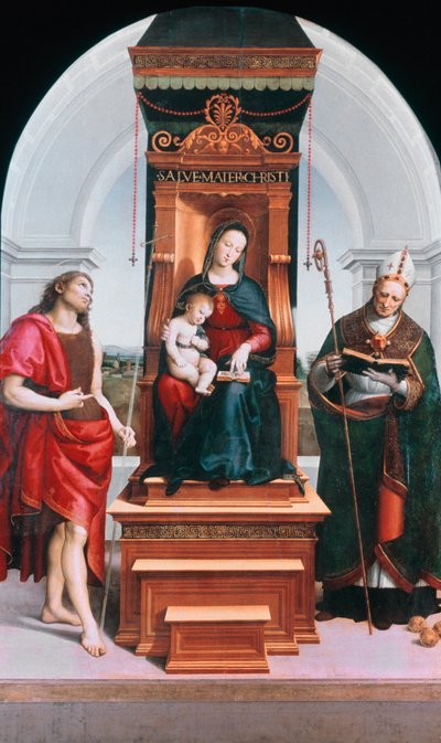 La Madonna Ansidei, 1505 de Raffaello Sanzio Raphael
