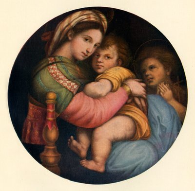 La Madonna Della Sedia, c1514, c1912 de Raffaello Sanzio Raphael