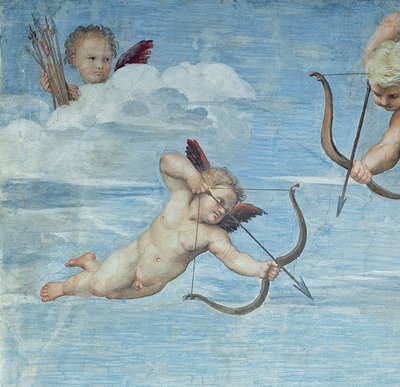 El triunfo de Galatea, 1512-14 (detalle) de Raffaello Sanzio Raphael