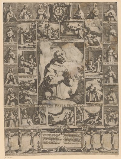 Vida de San Francisco de Asís de Raffaello Schiaminossi (possibly)