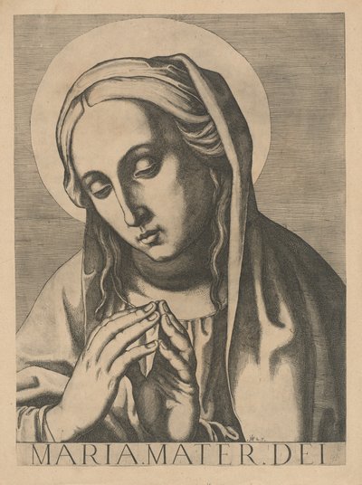 Busto de la Virgen de Raffaello Schiaminossi