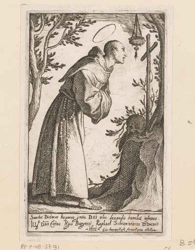 Heilige Didacus van Alcalá de Raffaello Schiaminossi