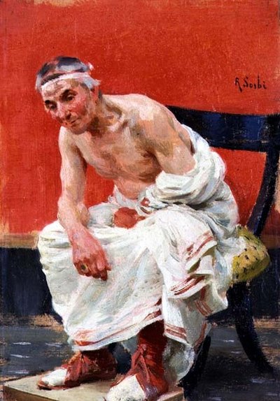 Un Momento de Pensamiento de Raffaello Sorbi